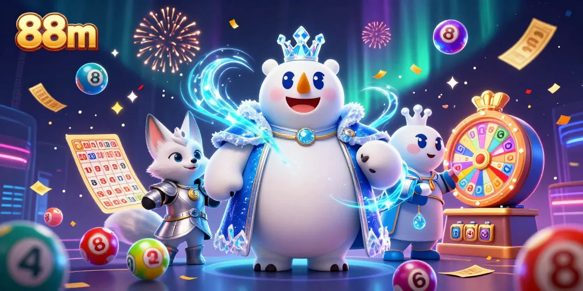 Engage in exciting lottery gameplay with 88m in a vibrant casino atmosphere.