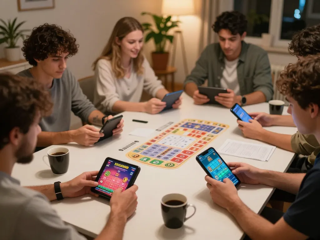 Xóc đĩa players strategizing their moves in an engaging online gaming session.