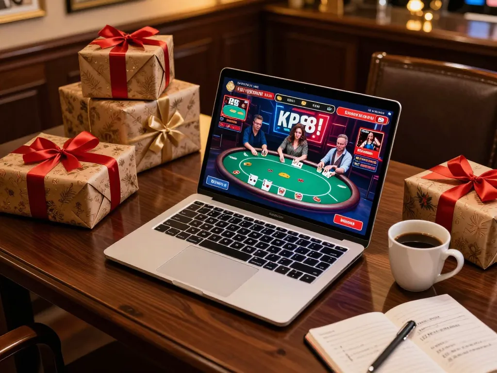 Engaging online gaming experience showcasing KP88 promotions with a cozy setup for strategic gameplay.