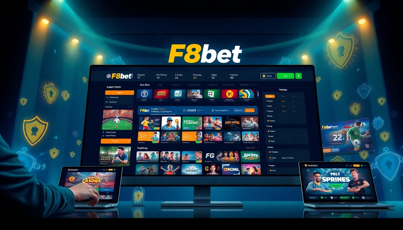 Experience the vibrant interface of F8bet, the leading online betting platform with high-quality games and 24/7 support.