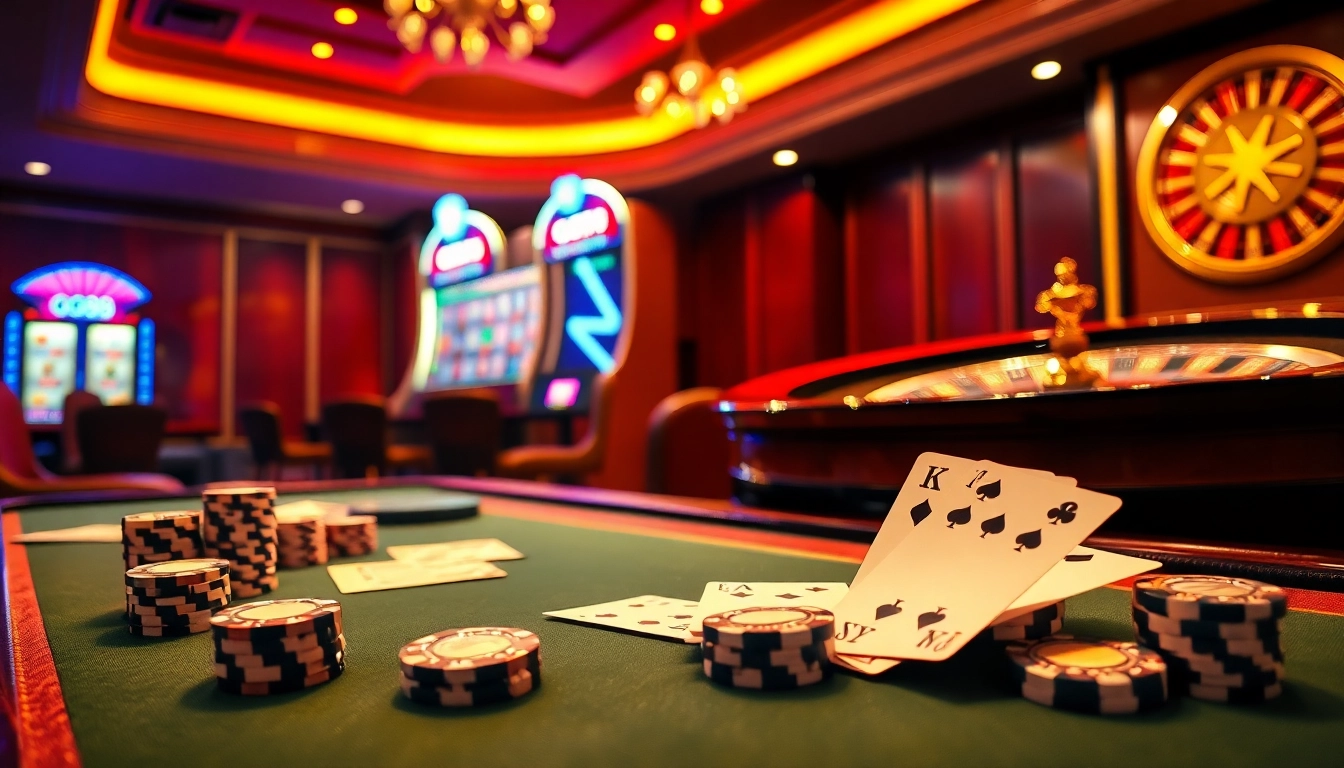 Experience the thrill of gambling at gg88 with vibrant casino tables, engaging gameplay, and exciting betting opportunities.