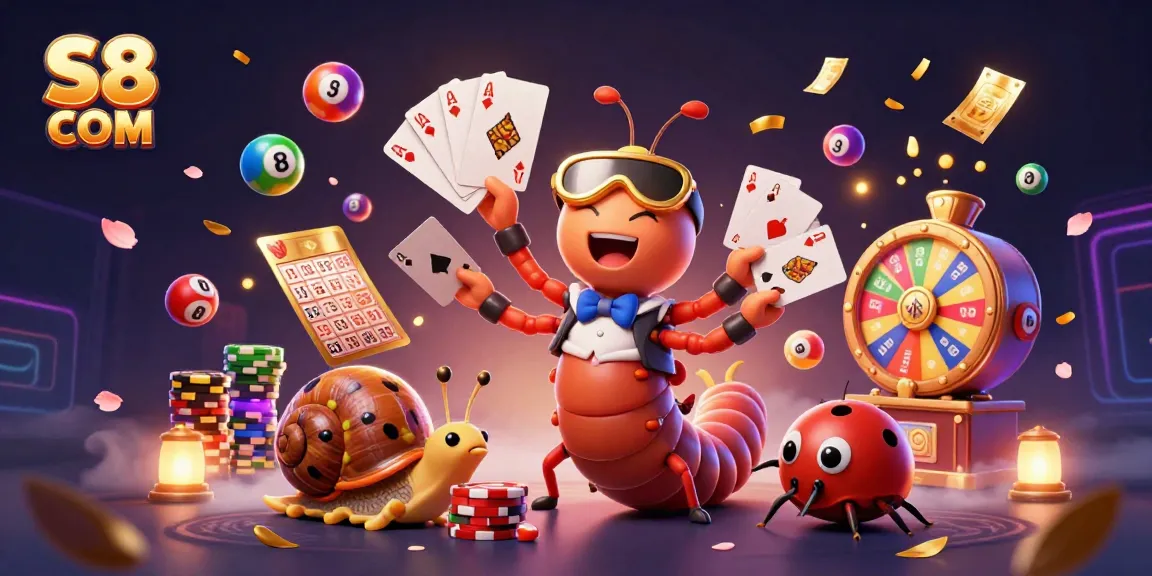 Experience thrilling moments at S8 COM with colorful games and vibrant excitement!