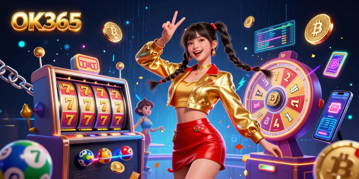 Spin for massive rewards with OK365's vibrant online casino experience featuring slots and jackpots.