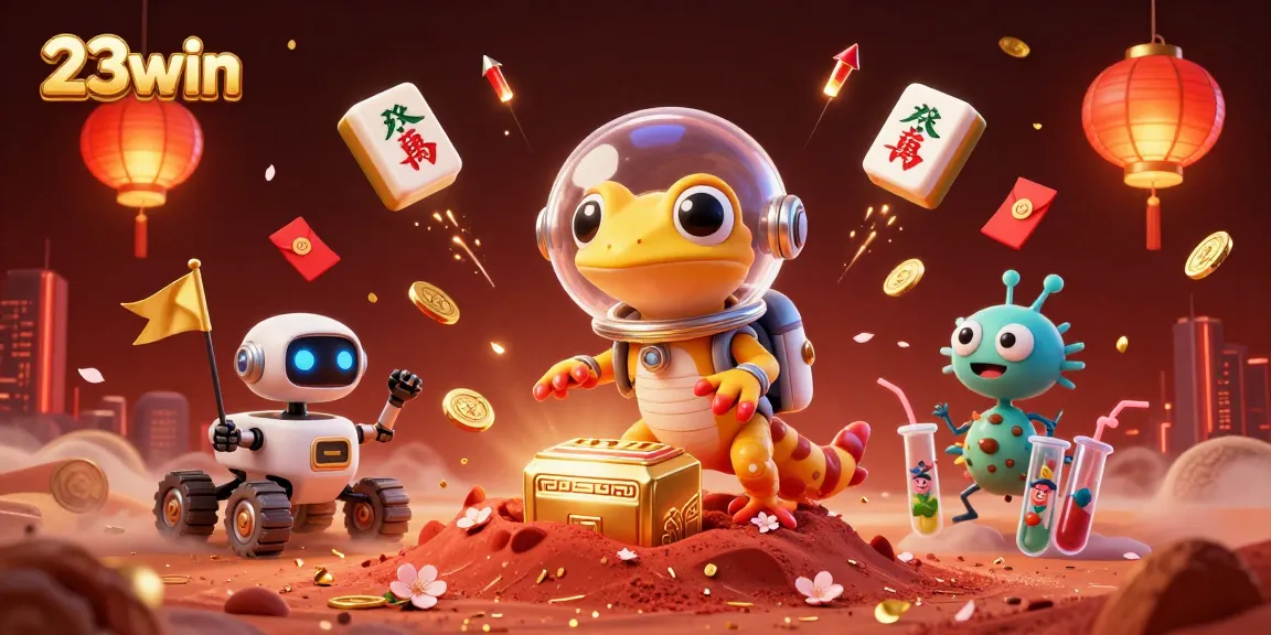 Experience exciting wins with 23win's vibrant casino atmosphere featuring dynamic game elements.