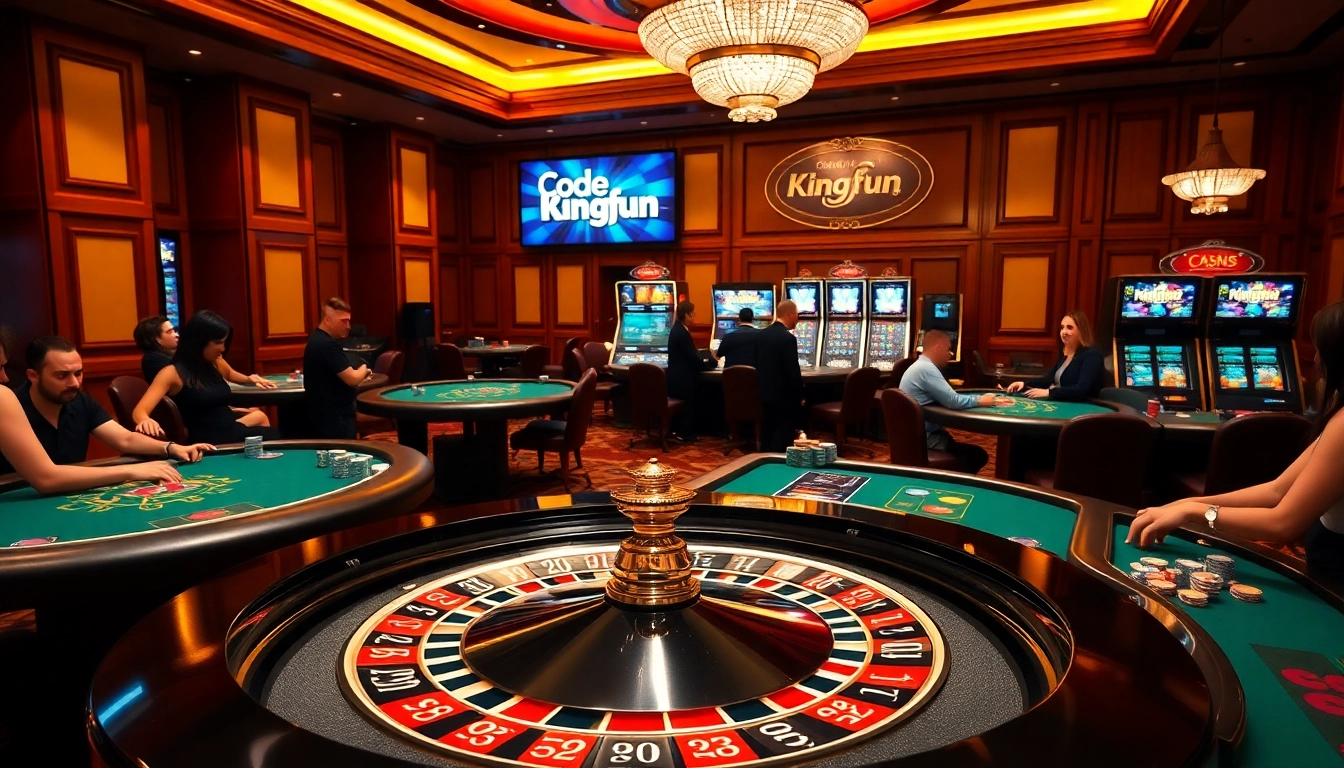 Experience the excitement of casino games while unlocking exclusive offers with code Kingfun.