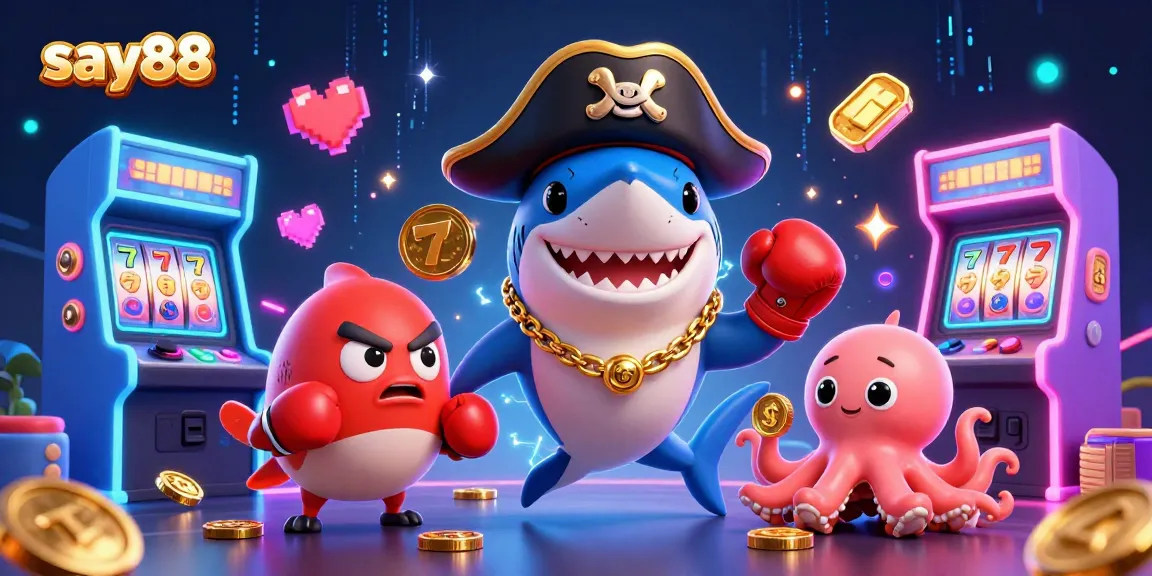 Experience thrilling gaming with say88, featuring vibrant characters and engaging casino elements.