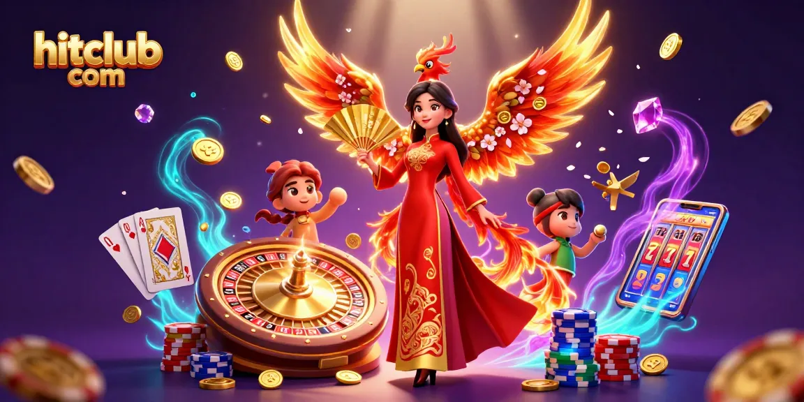 Experience the thrill of gaming at hitclub com with vibrant 3D visuals and casino excitement.