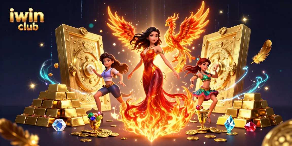 Experience thrilling gameplay at iwin club with vibrant casino elements and immersive characters.
