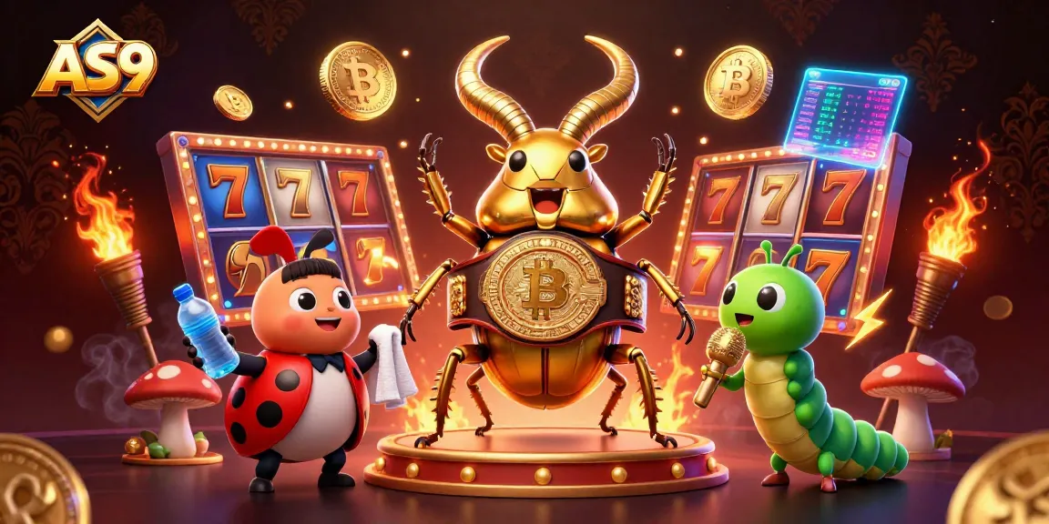 Compete in thrilling slots at AS9 with engaging characters and neon visuals.