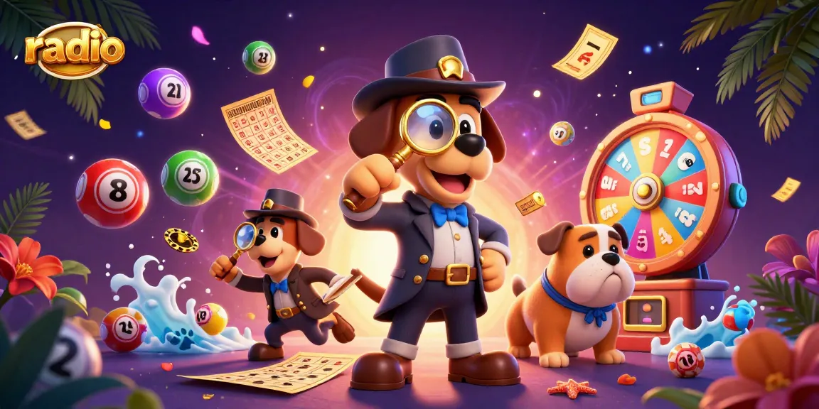 Enter the thrilling casino world with radio-inspired gameplay, showcasing exciting lottery elements and vibrant graphics.