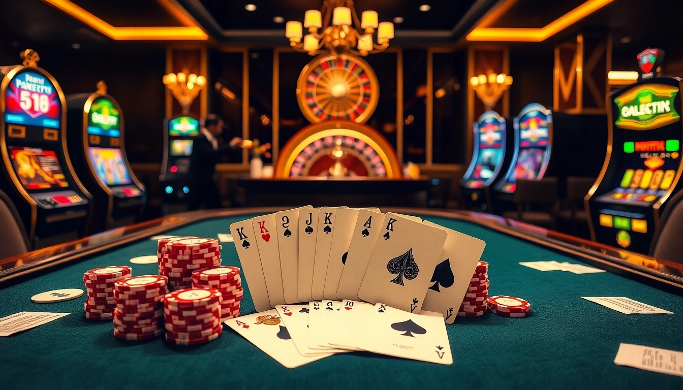 Engage in thrilling poker games at https://98win9.bid/ featuring luxurious tables and high-stakes excitement.