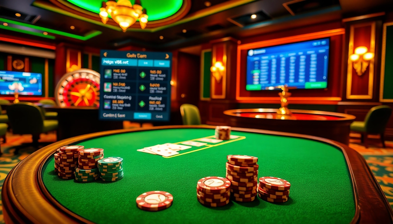 Experience high-stakes action at https://vin88z.net/ with vibrant casino tables and dynamic gameplay.