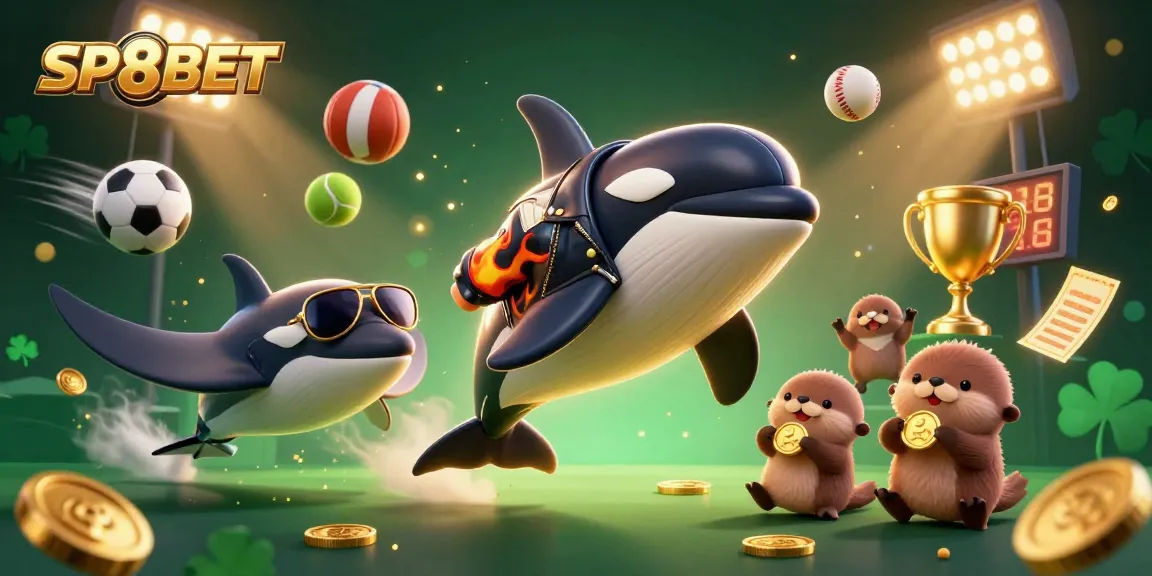 Spin to win! Dive into SP8BET's thrilling world of games featuring vibrant characters and exciting graphics.