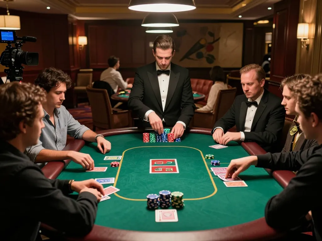 Players enjoying a strategic game at Vua99 poker table, showcasing excitement and atmosphere