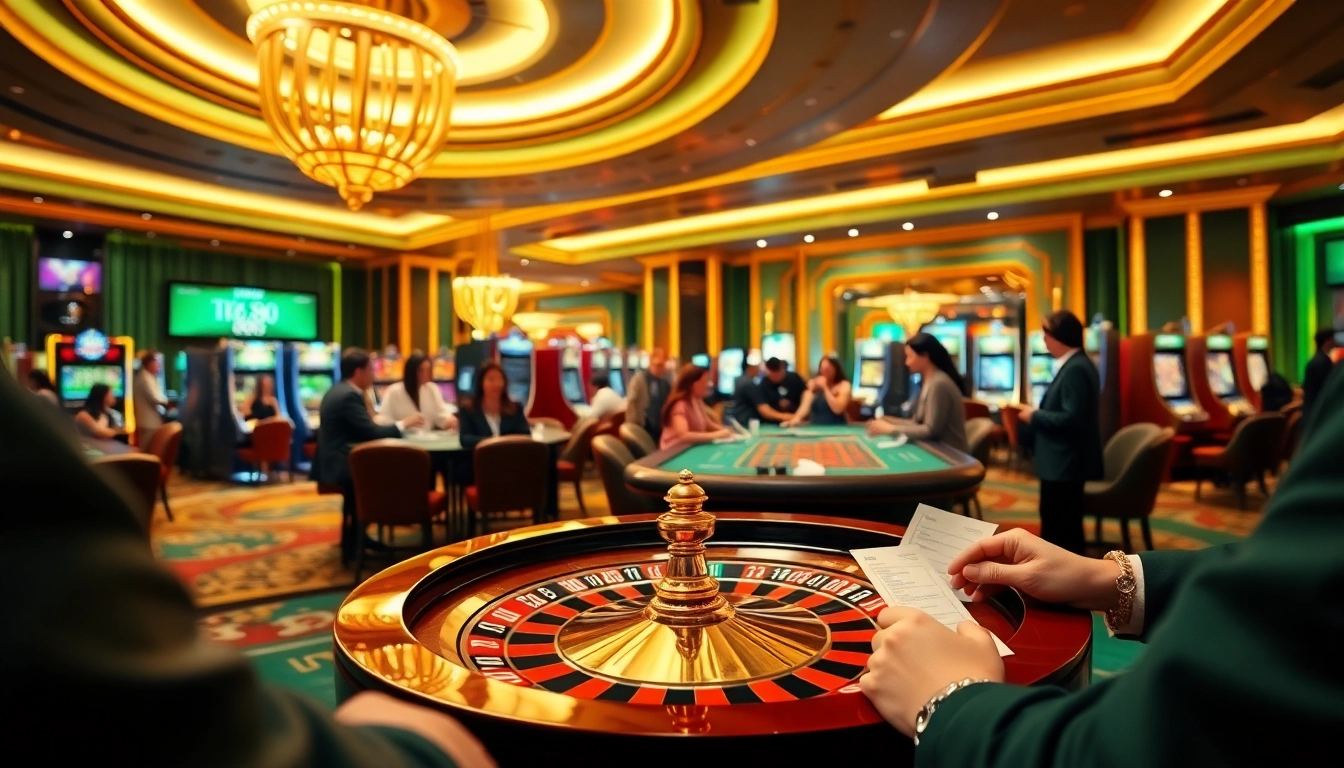 Experience the excitement of winning at TK88’s luxurious casino.