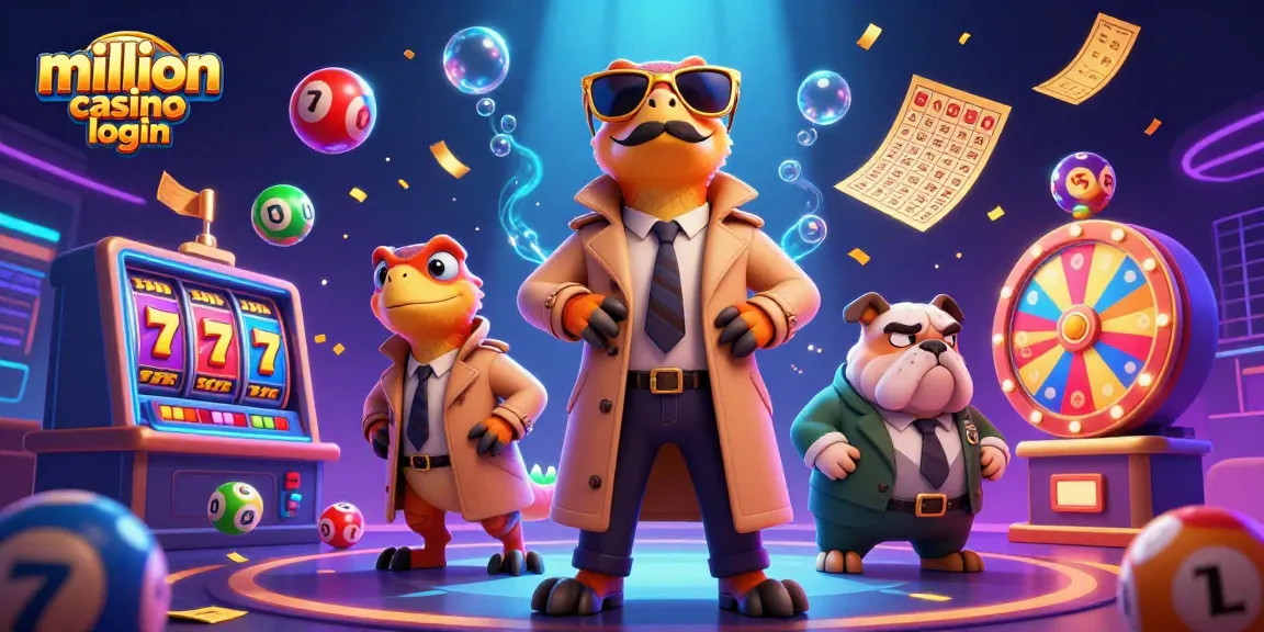 Engage with the thrilling million casino login scene featuring dynamic gaming elements.