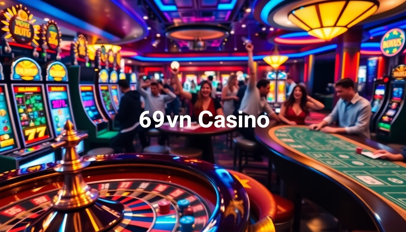 Experience the thrill of 69vn Casino with exciting games and vibrant atmosphere.
