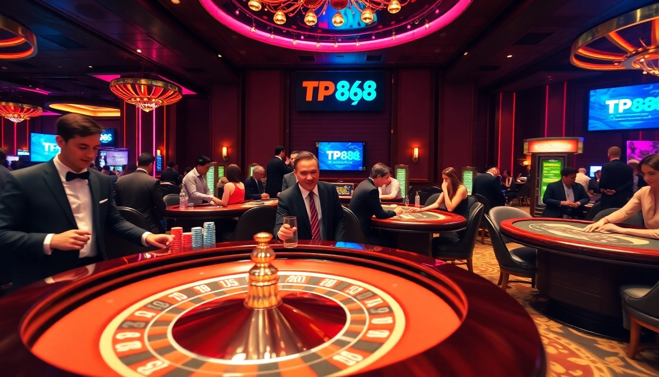 Join the excitement at TP88 casino with vibrant games and enthusiastic players.