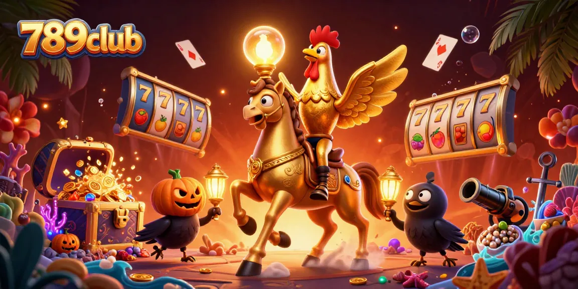 Join the thrilling action at 789club, featuring exciting jackpot slots and vibrant casino scenes.