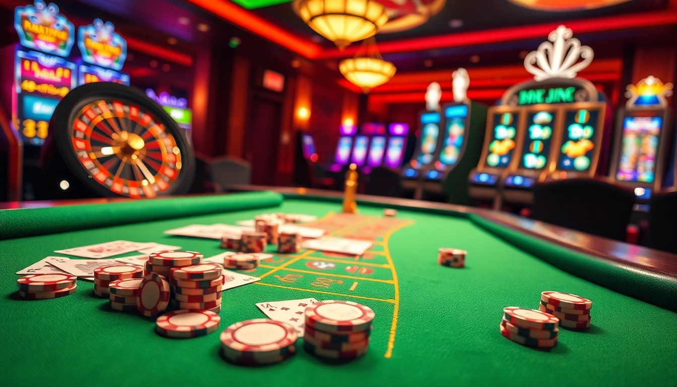 Experience thrilling gameplay at 88vv's exclusive casino with stunning roulette and slot machines.