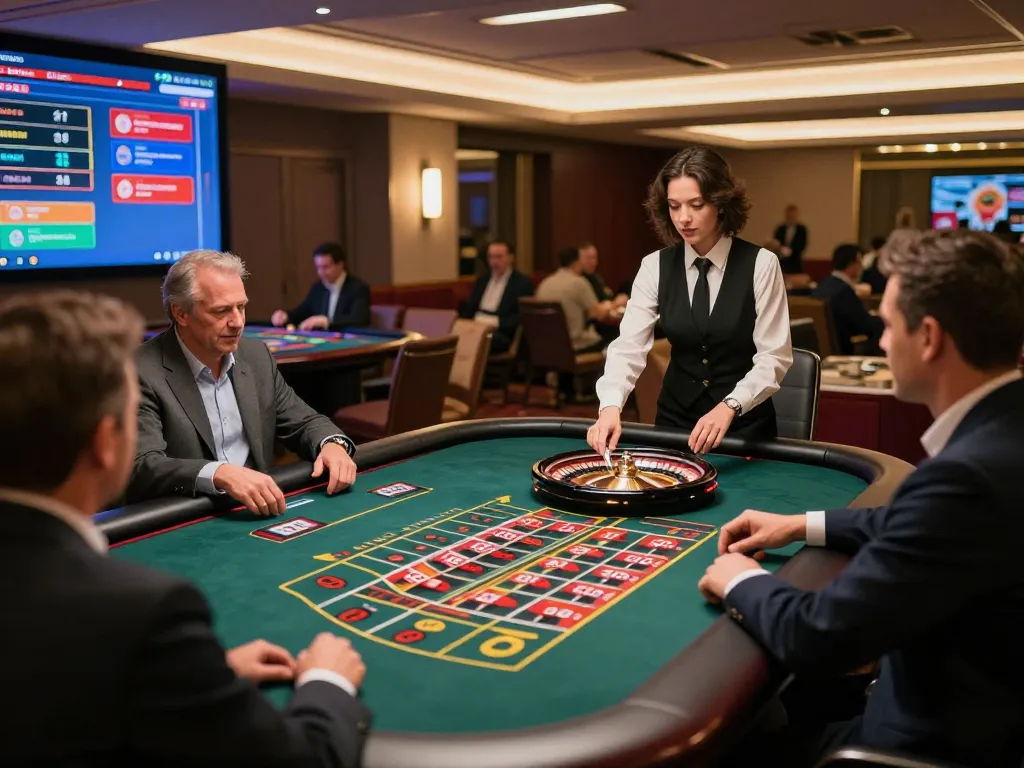 Players engaging in live roulette at KKWIn, showcasing excitement and strategic betting.
