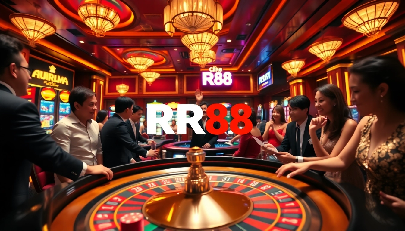 Experience the thrill of RR88 with vibrant casino games and engaging players.