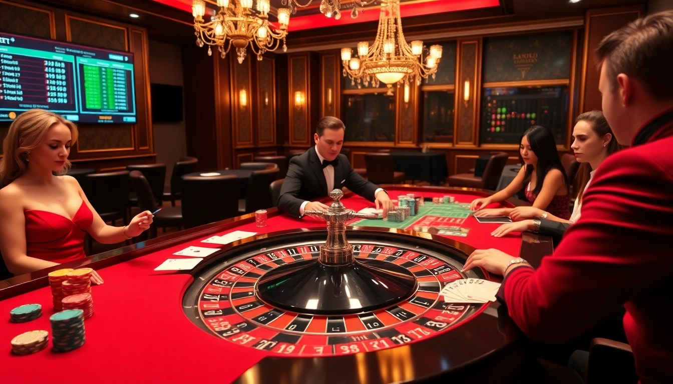 Place bets at https://hu88u.com/ while enjoying a thrilling roulette gaming atmosphere with vibrant colors.