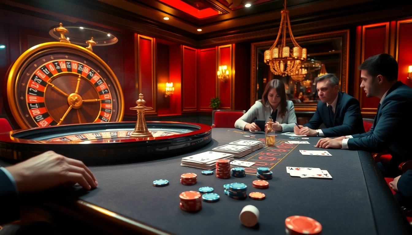 Engage with hidden wiki dark web resources at an upscale casino table, full of cards and chips.