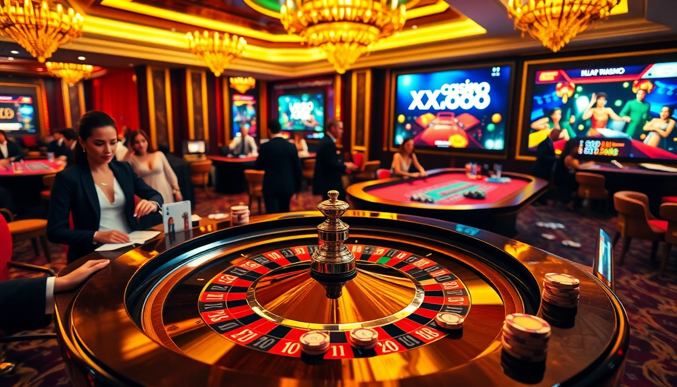 Experience the thrill of casino xx88 with vibrant casino elements and engaging gaming action.