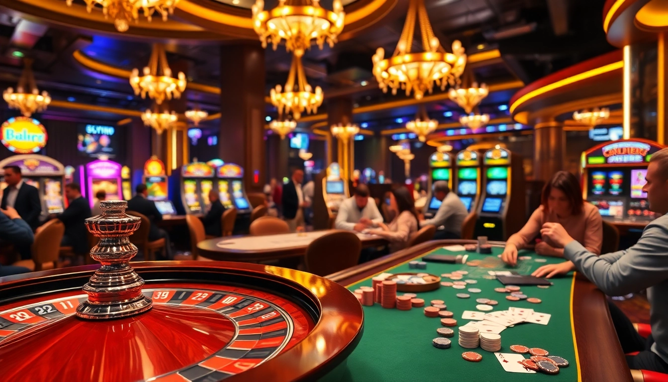 Experience thrilling gameplay at 123b.ing with vibrant casino visuals and exciting action.