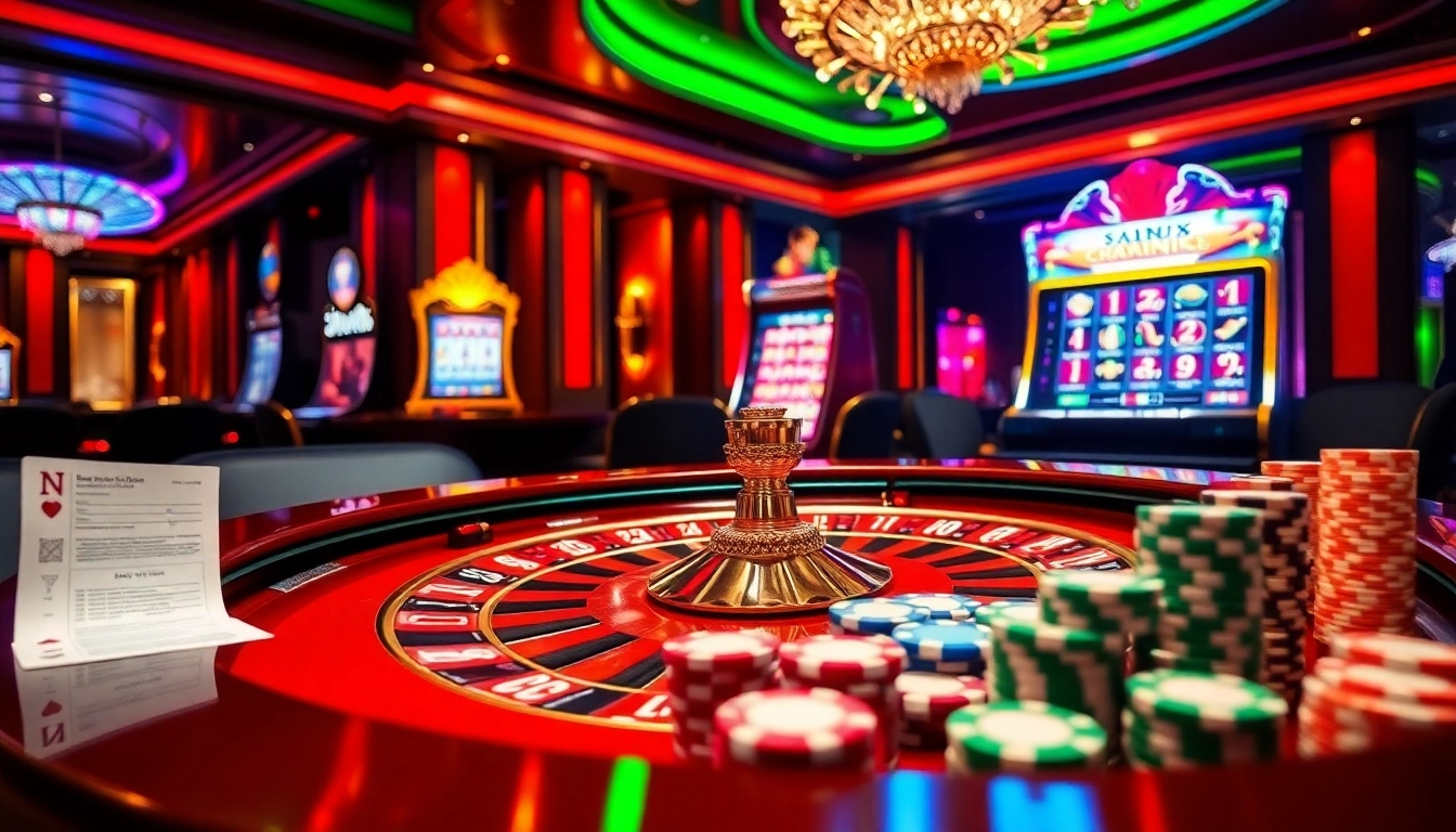 Experience thrilling bets and winnings on https://okfun.cn.com/, featuring a vibrant casino atmosphere with roulette and poker.