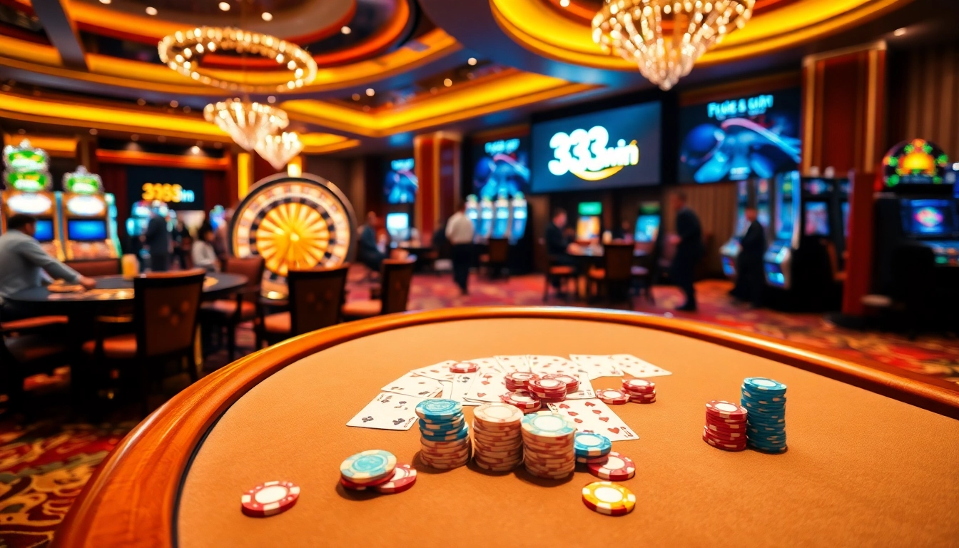Experience thrilling wins at trang chủ 33win with vibrant casino activities and poker games.
