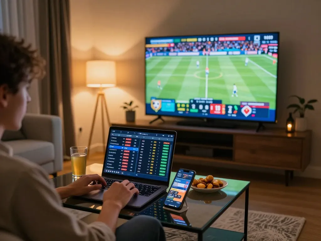 Experience thrilling sports betting with hubet through live action and strategic plays in a cozy setting.
