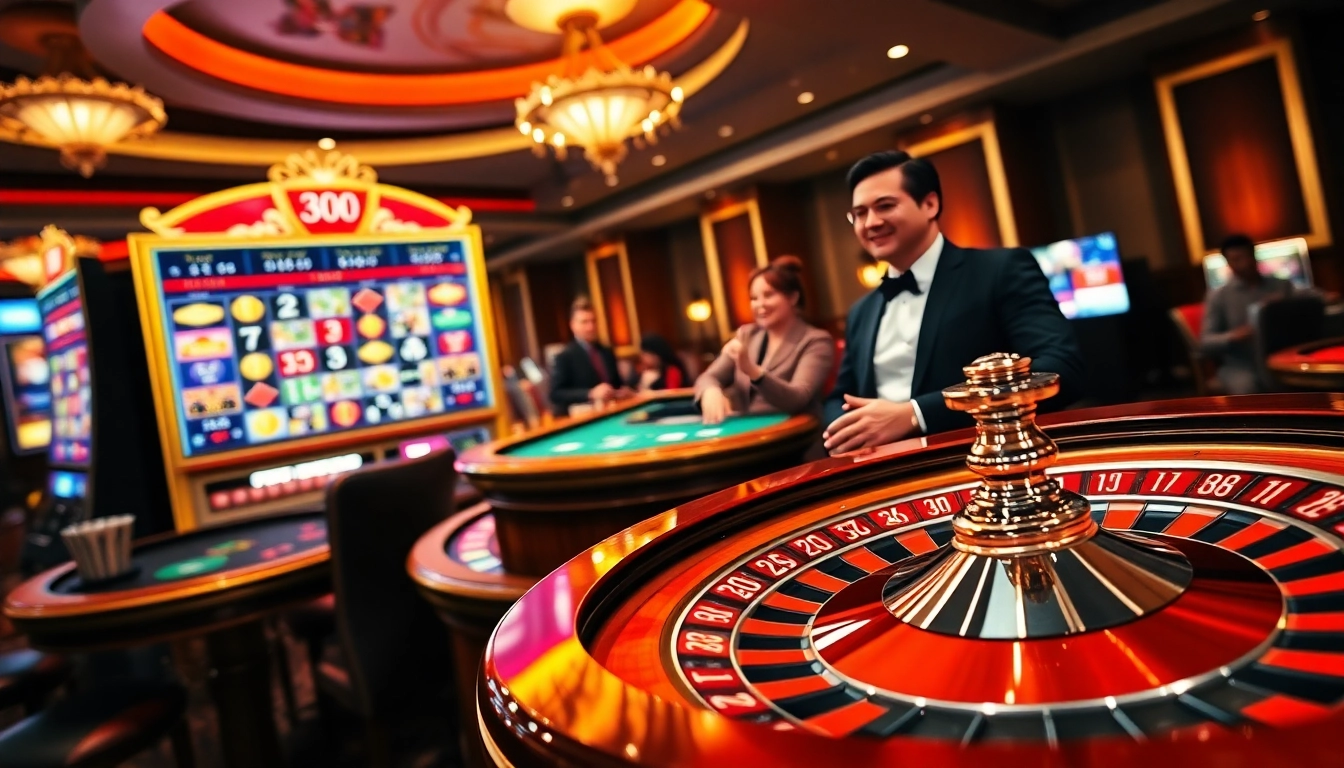 Experience the thrill of gaming at https://slot365.cx/ with vibrant slot machines and professional dealers.