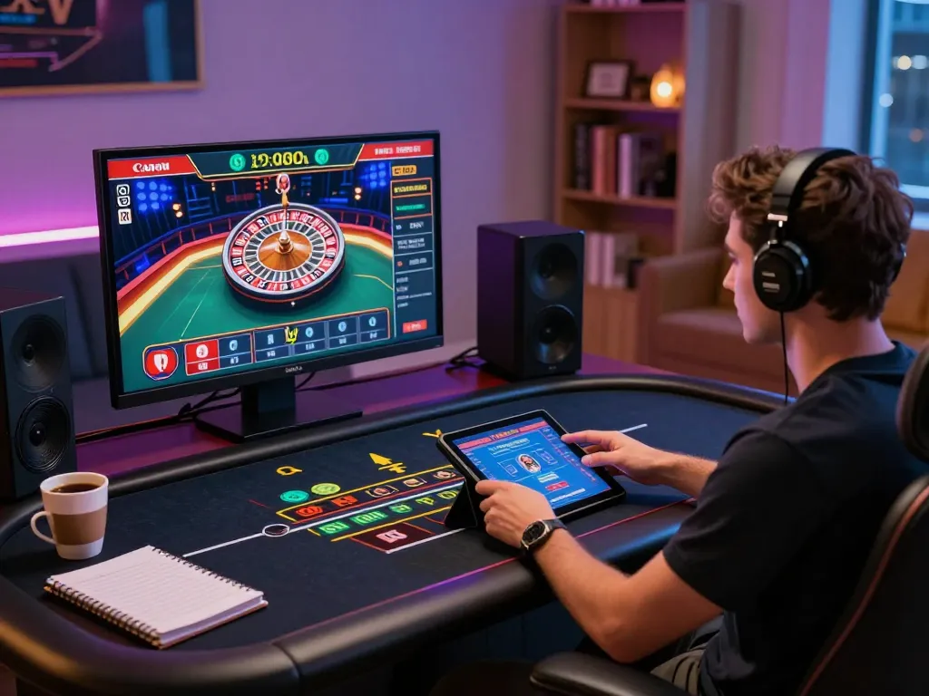 Engaging in live dealer games on TR88 - cozy and strategic online gaming atmosphere.