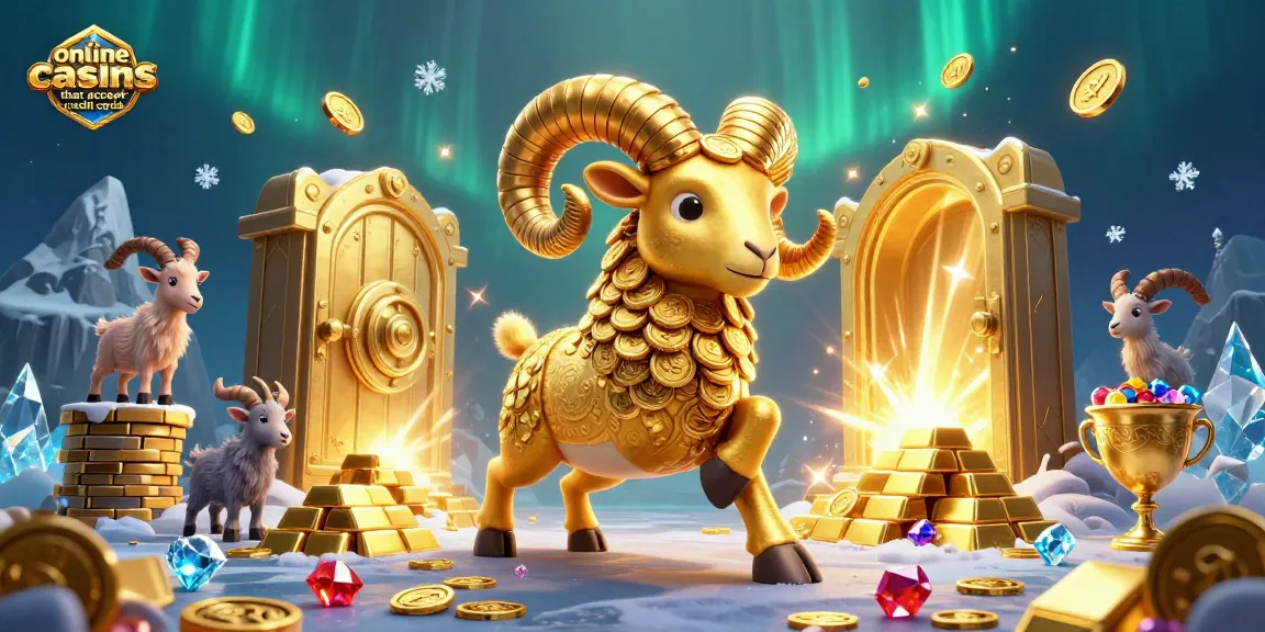Experience thrilling action at online casinos that accept credit cards with golden rewards and engaging gameplay.