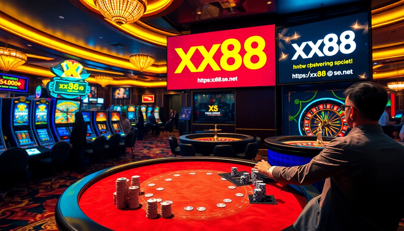 Experience excitement with gaming at https://xx88.se.net/, featuring vibrant slots and roulette.