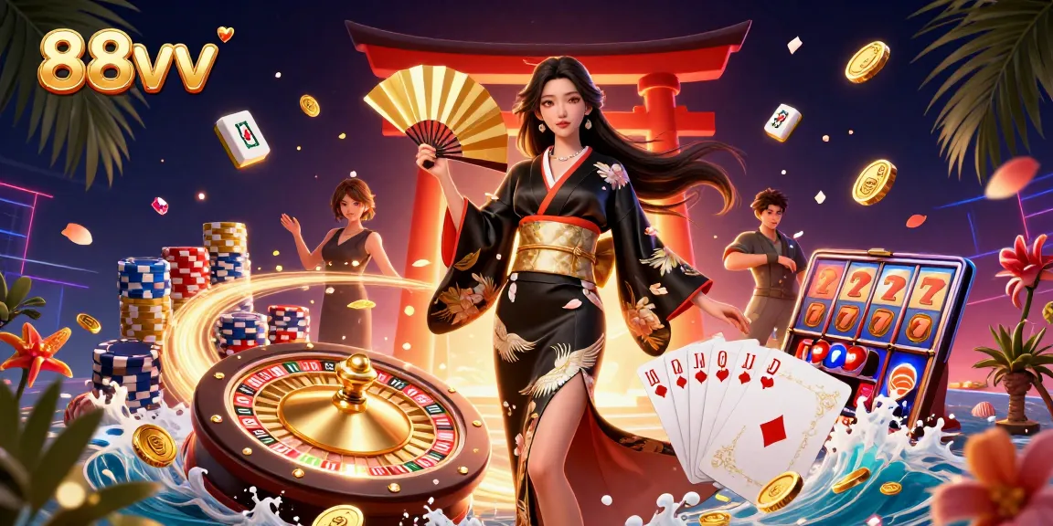 Win big with 88vv’s captivating casino experience featuring vibrant visuals and exciting gaming elements.