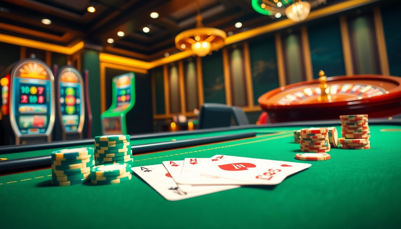 Feeling the thrill of gambling at https://xx88.moe/ with vibrant poker tables and enticing slot machines.