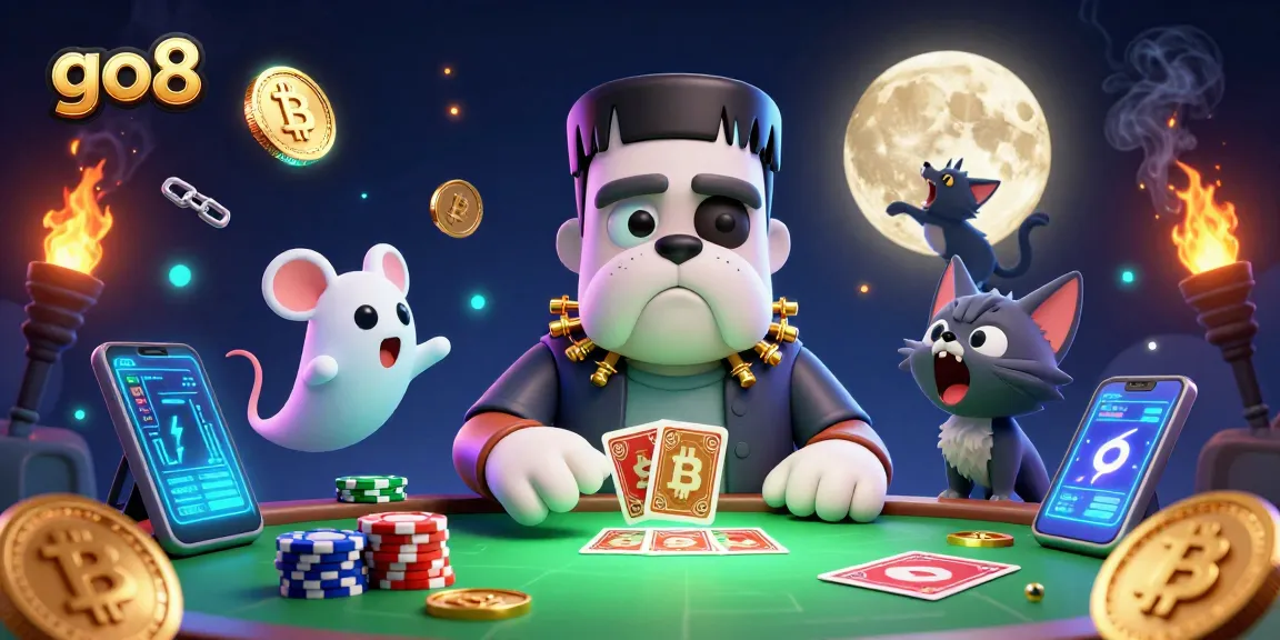 Experience the thrill of go8 casino with a captivating 3D illustration showcasing vibrant characters and elements.