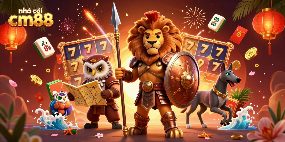 Engage with thrilling bets at nhà cái cm88 with vibrant slot games and dynamic casino elements.