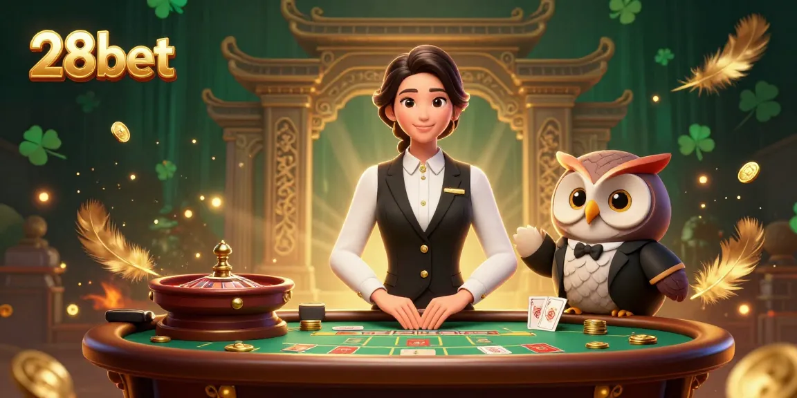 Join the excitement at 28bet and experience thrilling baccarat action with our skilled dealers.