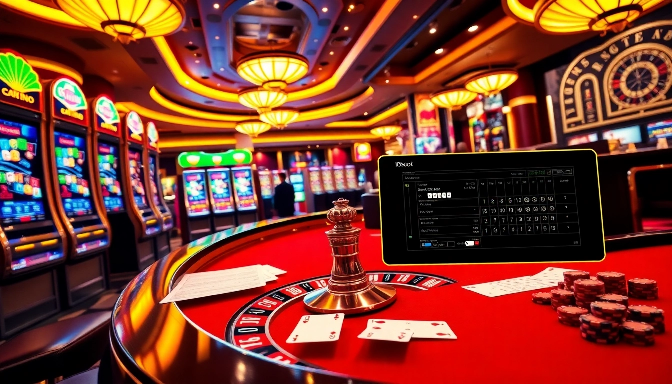 Experience excitement with iboslot’s online casino games featuring vibrant slot machines and engaging poker tables.