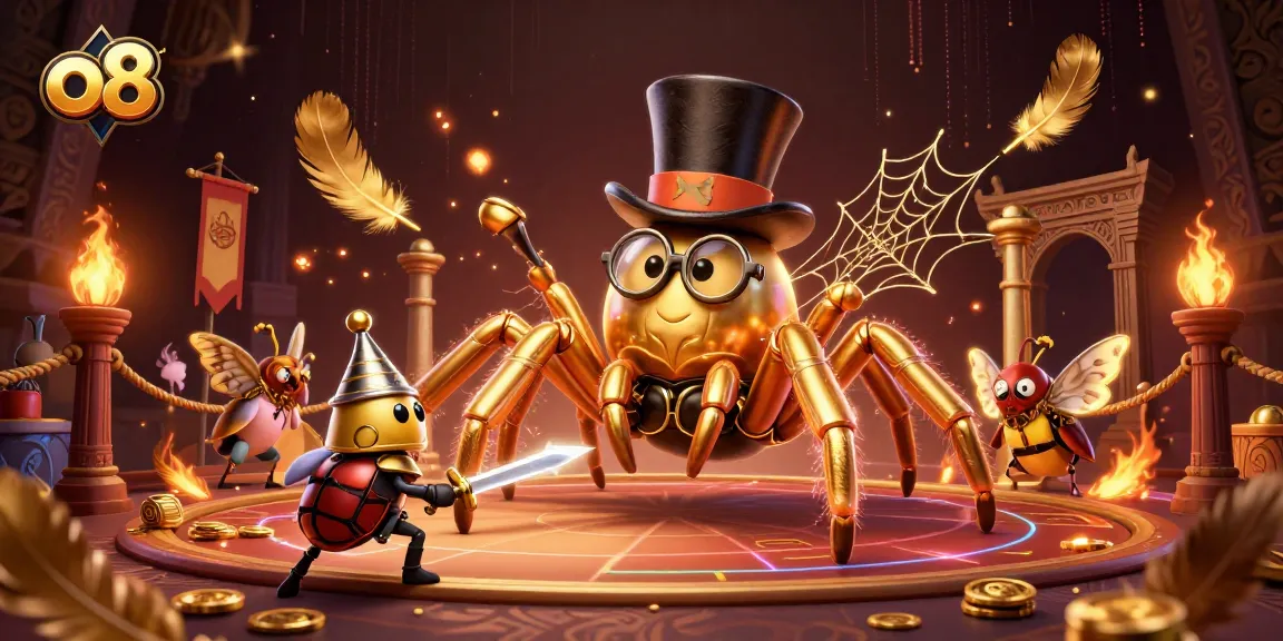 Engage in thrilling casino experience at o8 with dynamic 3D characters and vibrant gameplay elements
