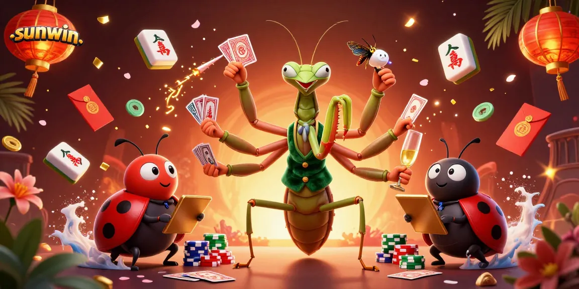 Experience thrilling gameplay at sunwin with vibrant characters and dynamic casino elements.