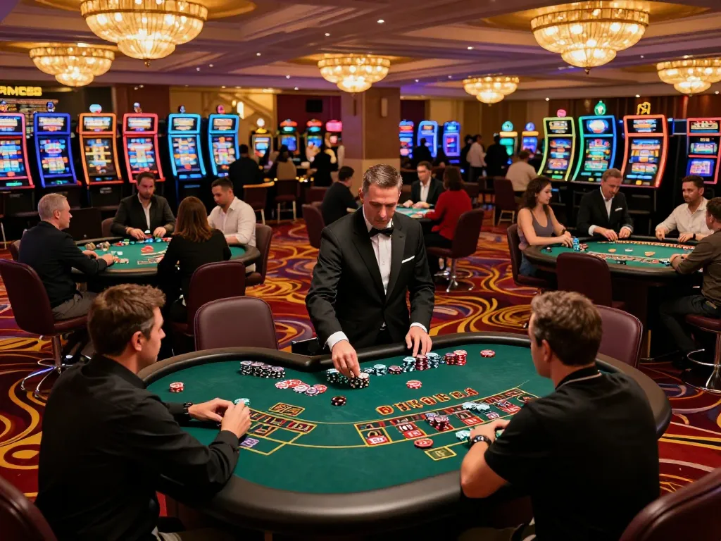Experience the thrill of casino gameplay at ONE88 with dynamic roulette and blackjack tables.