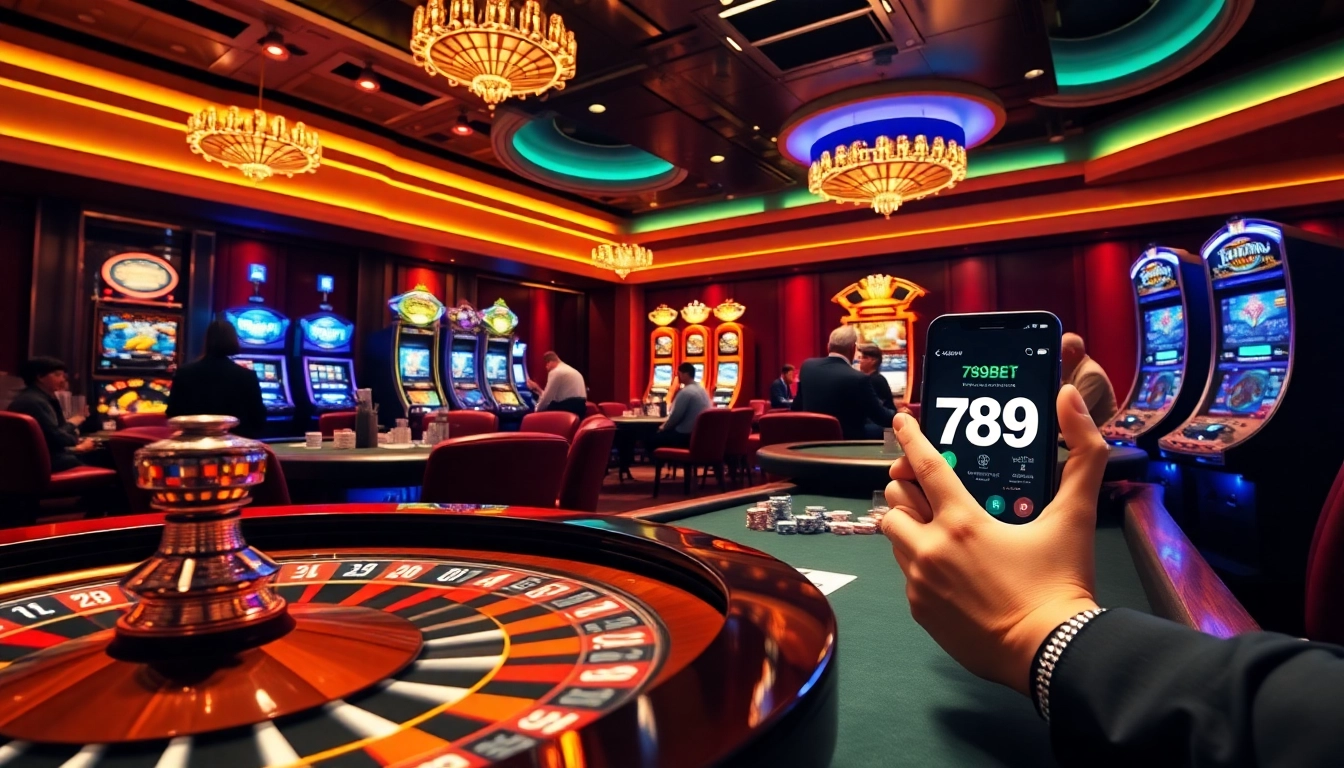 Engage in thrilling casino action with 789bet com as players spin roulette and play poker.