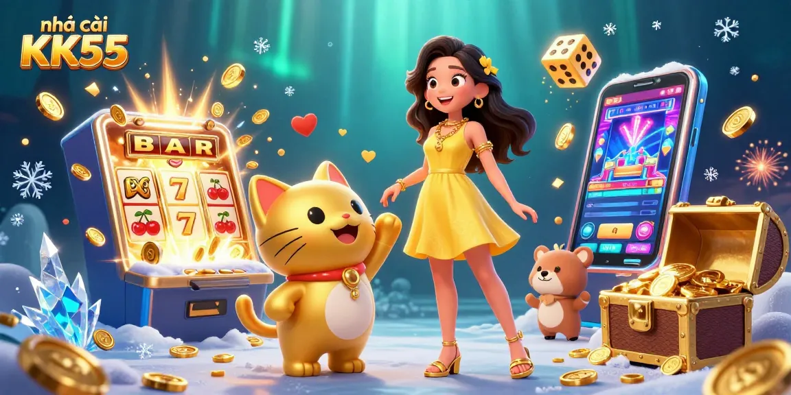 Experience the excitement of nhà cái KK55 with vibrant online casino games and stunning jackpot wins.