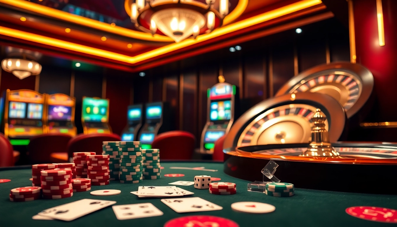Experience thrilling poker action at UU88 with stunning casino visuals and vibrant atmosphere.