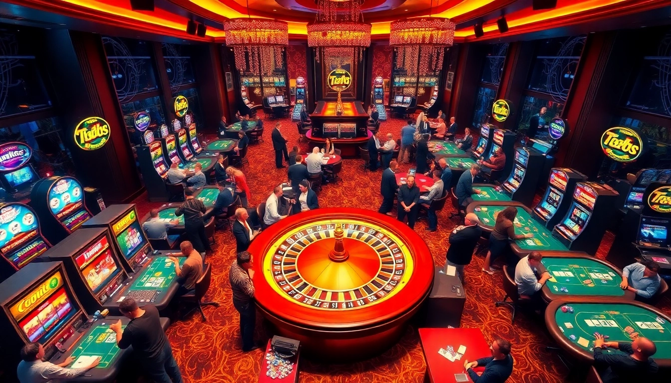 Experience the excitement of gambling at https://tg888.art/ with dynamic gameplay at casino tables.